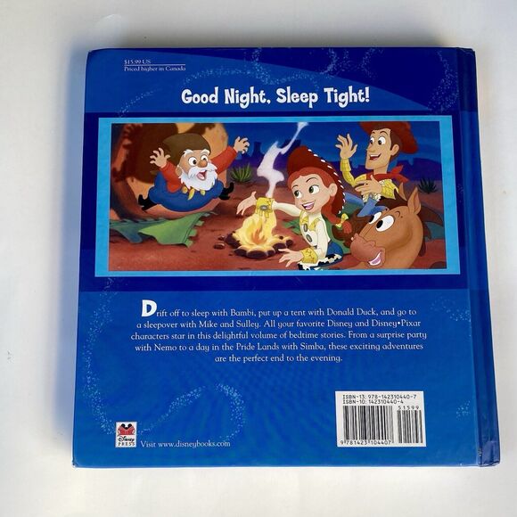 Disney Bedtime Favorites by Disney Book Group (2007). Hard Cover, Silver Lining. - Picture 2 of 5